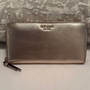 Kate Spade Metallic Gold Wallet